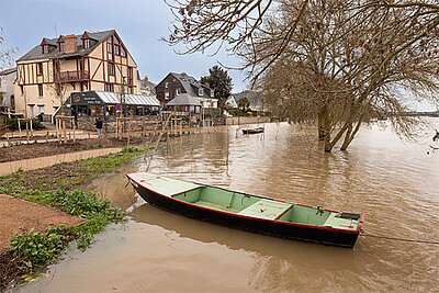 Les inondations &agrave; Angers