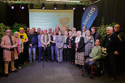 Remise des médailles du bénévolat 2025