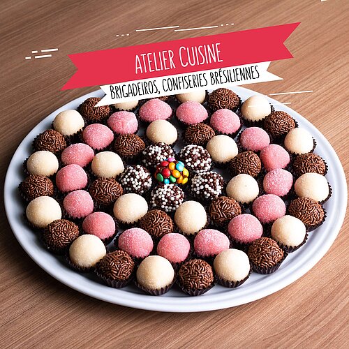 Atelier cuisine : Brigadeiros, confiserie Brésilienne