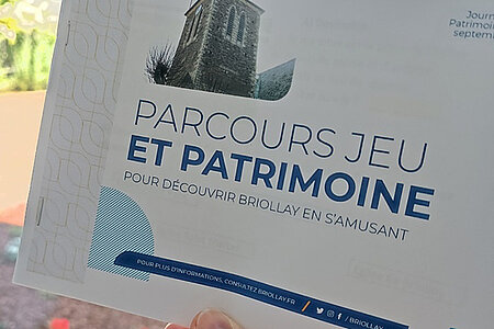 Circuit jeu familial : découvrir Briollay en s'amusant