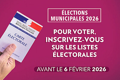 Listes électorales : inscriptions ouvertes jusqu’au 6 février