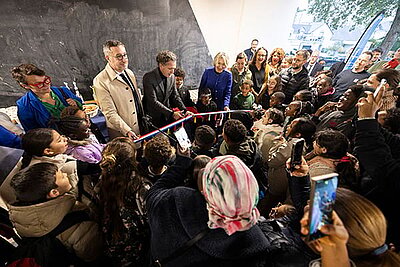 Le groupe scolaire et la crèche Voltaire inaugurés