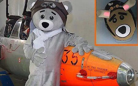 Atelier masque de l'ours aviateur Fouga