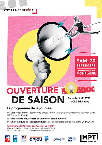 Ouverture de saison de la Maison Pour Tous