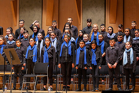 Concert du chœur Amwaj de Palestine