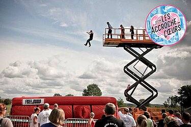 photo de l'installation Xtrem jump airbag