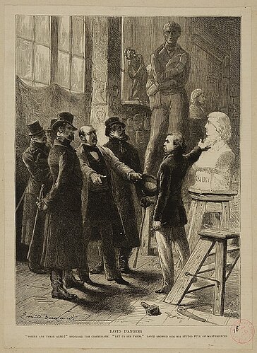 Le Monument de Bonchamps, David d’Angers, l’art et la politique