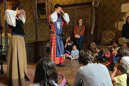 Visites des princesses et des chevaliers