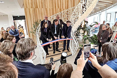 La Caisse des d&eacute;p&ocirc;ts inaugure son nouveau site