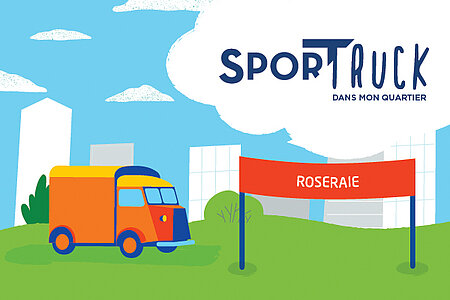 Le Sport Truck à la Roseraie