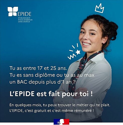 Épide : un accompagnement vers l’emploi