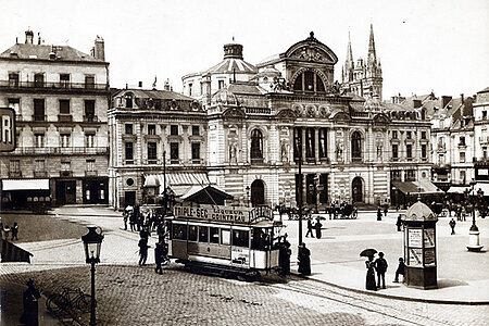 Le tramway à Angers, voyage dans le temps