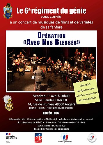 Opération "Avec nos blessés"