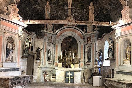 Exposition à la chapelle de la Roche-Foulques