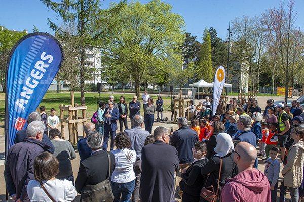 Un jardin de 2 ha inauguré au cœur de Monplaisir