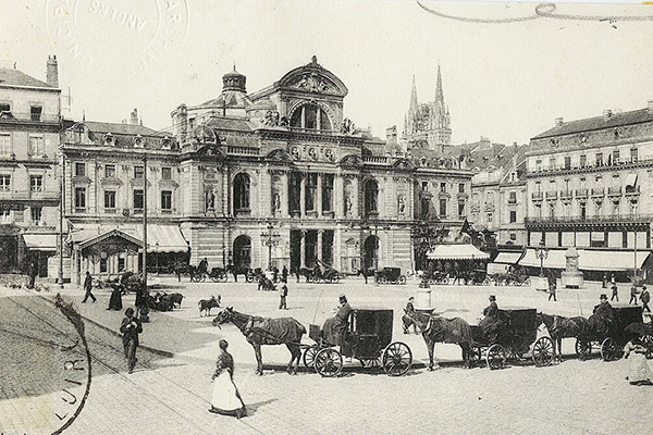 Illustration Histoire des théâtres d'Angers