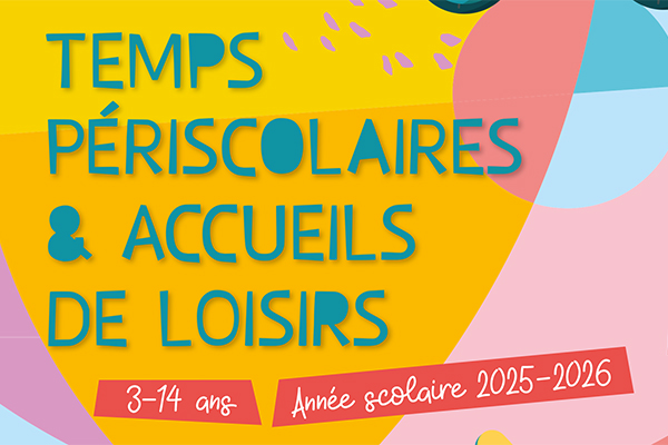 Rentrée 2025/2026 : ouverture des inscriptions Garderie, TAP, Accueil de loisirs le mardi 27 mai