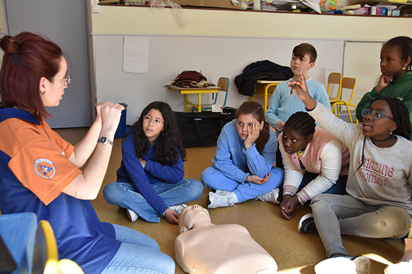 50 enfants formés aux premiers secours à Marie Talet