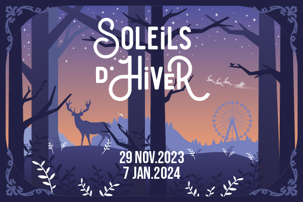 La magie de Noël est de retour avec Soleils d'hiver, à partir du 29 novembre