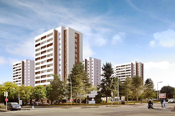 L'ensemble immobilier Gaubert : 260 logements à réhabiliter