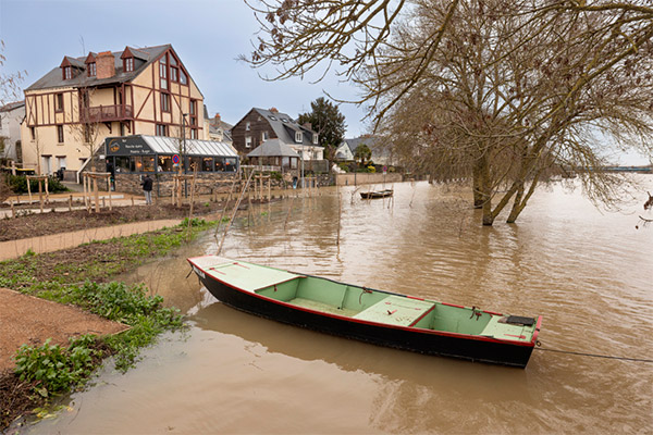 Les inondations &agrave; Angers