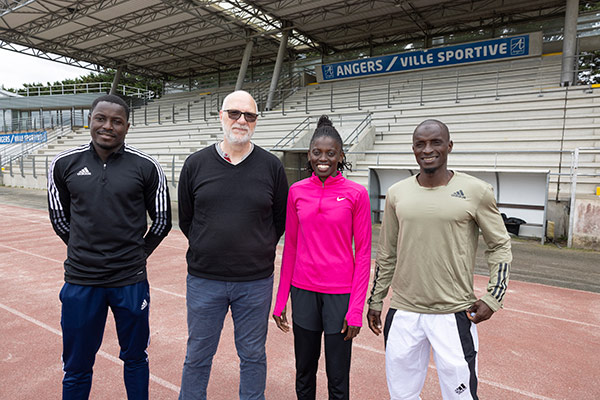 Trois athlètes gambiens à Angers pour leur préparation aux JO