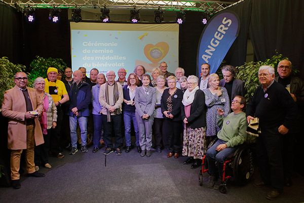 Remise des médailles du bénévolat 2025