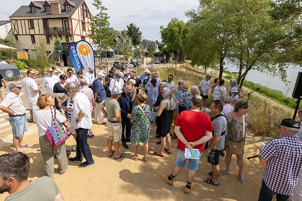 Les aménagements de la promenade de Reculée inaugurés