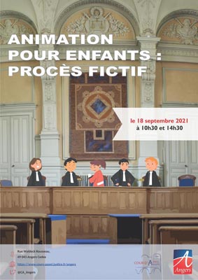 Procès fictif avec participation des enfants