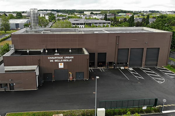 Visite de la centrale biomasse de Belle-Beille
