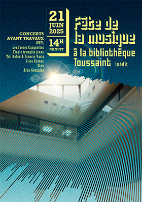 Fête de la musique à la bibliothèque Toussaint