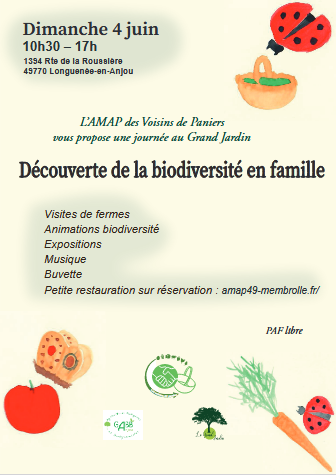 Découverte de la biodiversité en famille